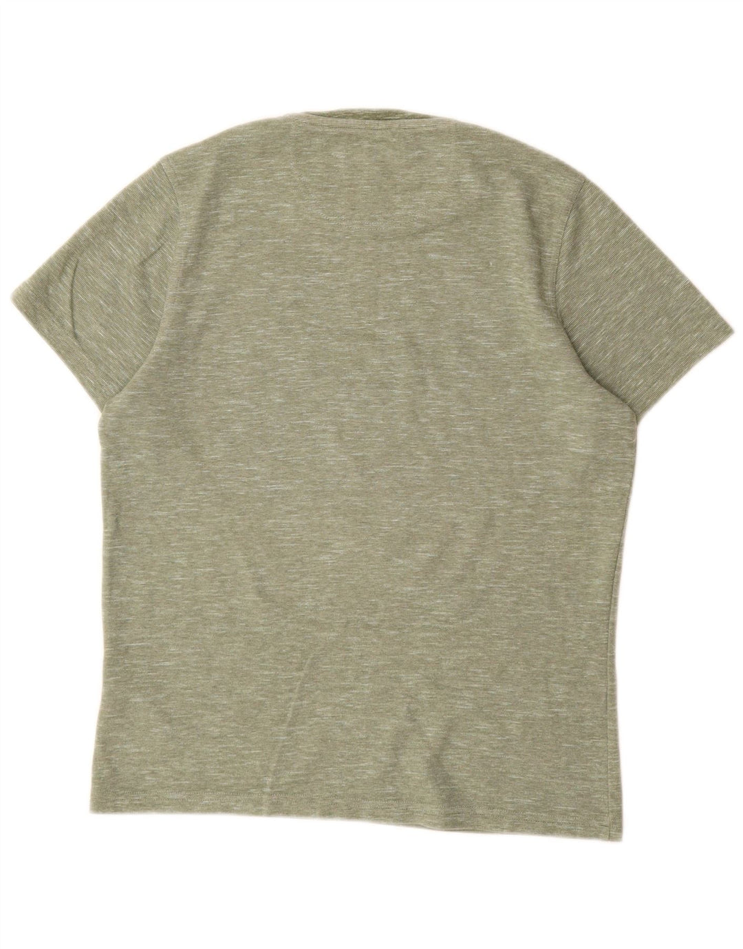 T-shirt da uomo Barbour Top piccolo in cotone screziato verde
