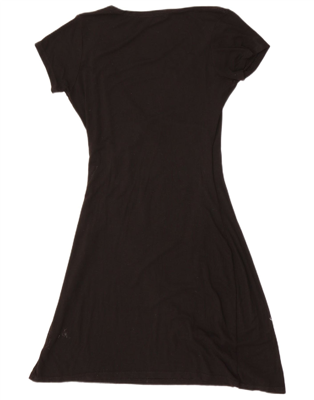 DESIGUAL Abito a trapezio da donna UK 14 Grande motivo cachemire nero