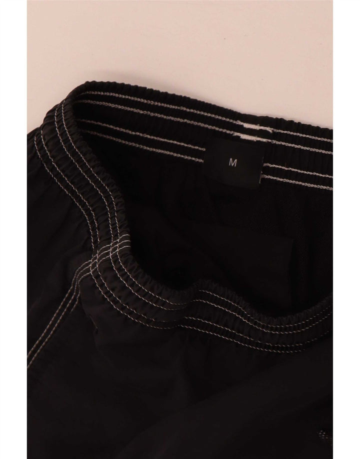 Pantaloncini da bagno grafici da uomo Hugo Boss medio nero in poliammide