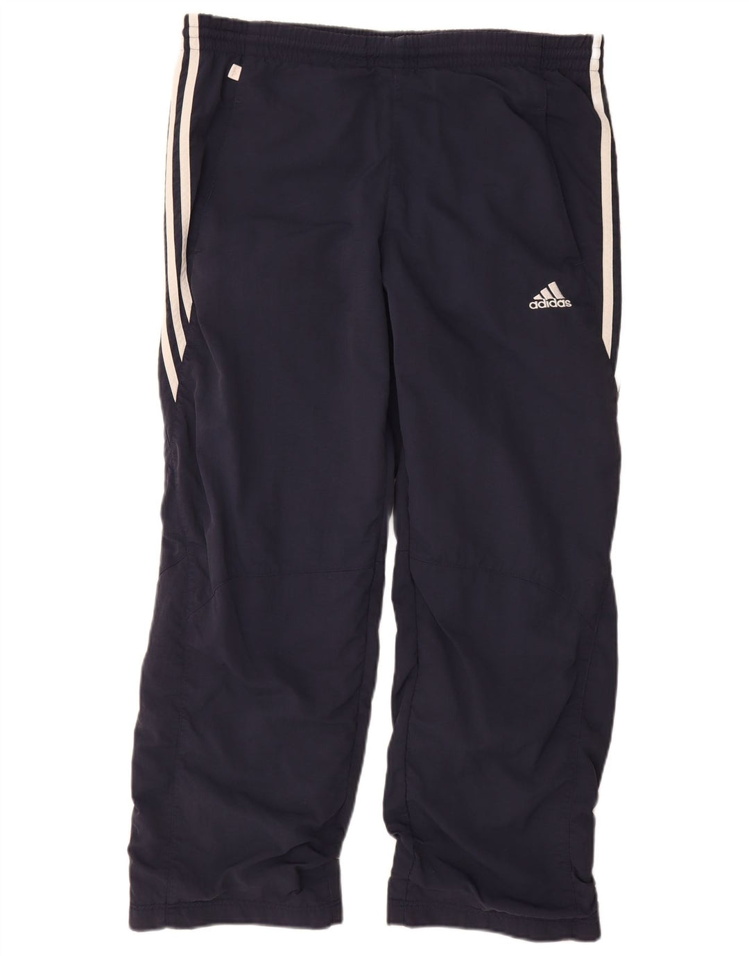 Pantaloni da tuta da uomo Adidas medi in nylon blu navy