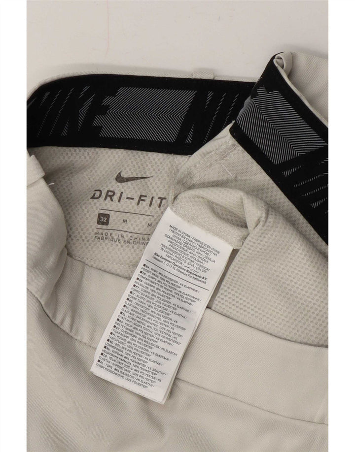 Pantaloncini chino Nike Dri Fit da uomo medi W32 poliestere beige