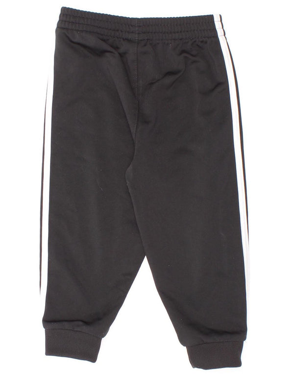 Pantaloni da tuta da jogging Adidas da bambino 12-18 mesi in poliestere nero