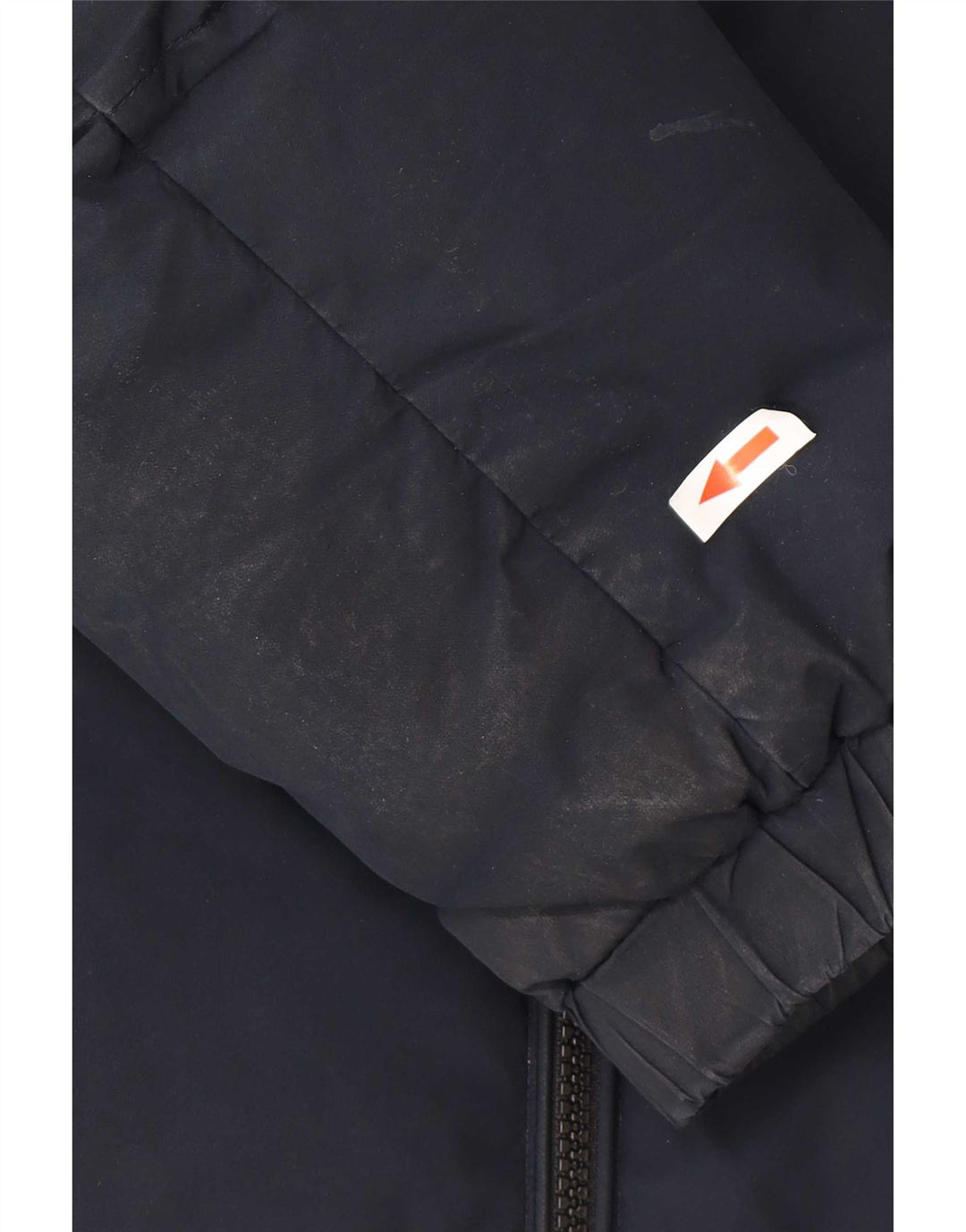 Giacca imbottita con cappuccio da uomo Tommy Hilfiger UK 38 poliestere medio blu navy