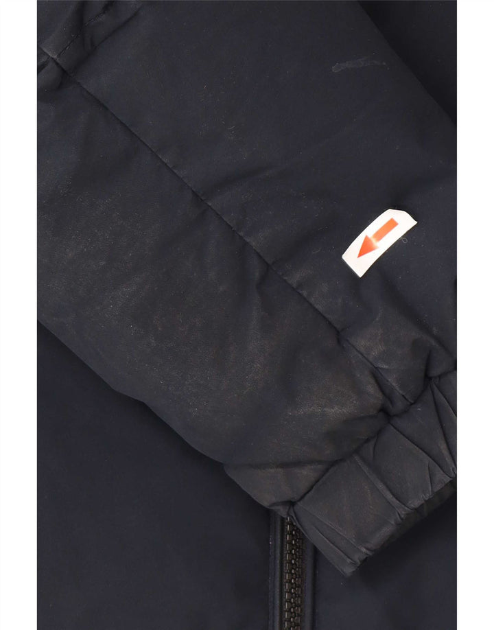 Giacca imbottita con cappuccio da uomo Tommy Hilfiger UK 38 poliestere medio blu navy
