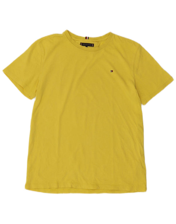 T-shirt da bambino Tommy Hilfiger Top 15-16 anni in cotone giallo