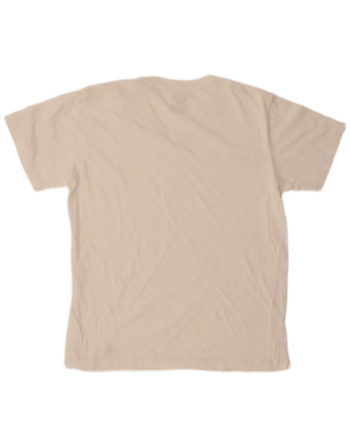 PINGUIN T-shirt da uomo Top in cotone bianco medio