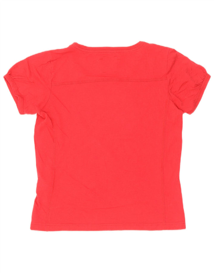 Maglietta Champion da donna Easy Fit, taglia UK 12, colore rosso medio, cotone