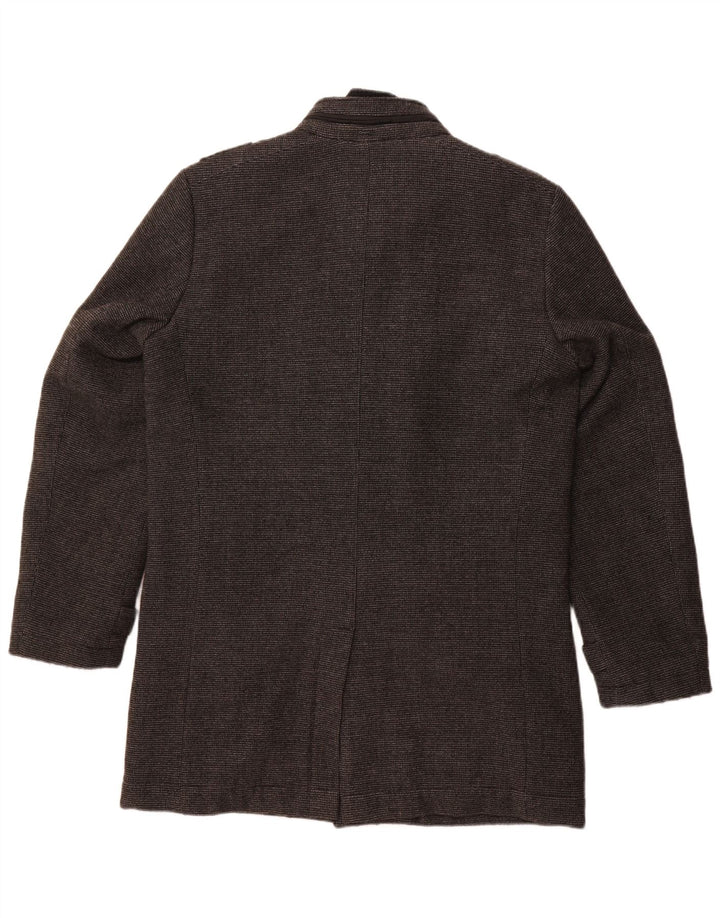 Cappotto militare da uomo Engbers EU 50 grande poliestere grigio