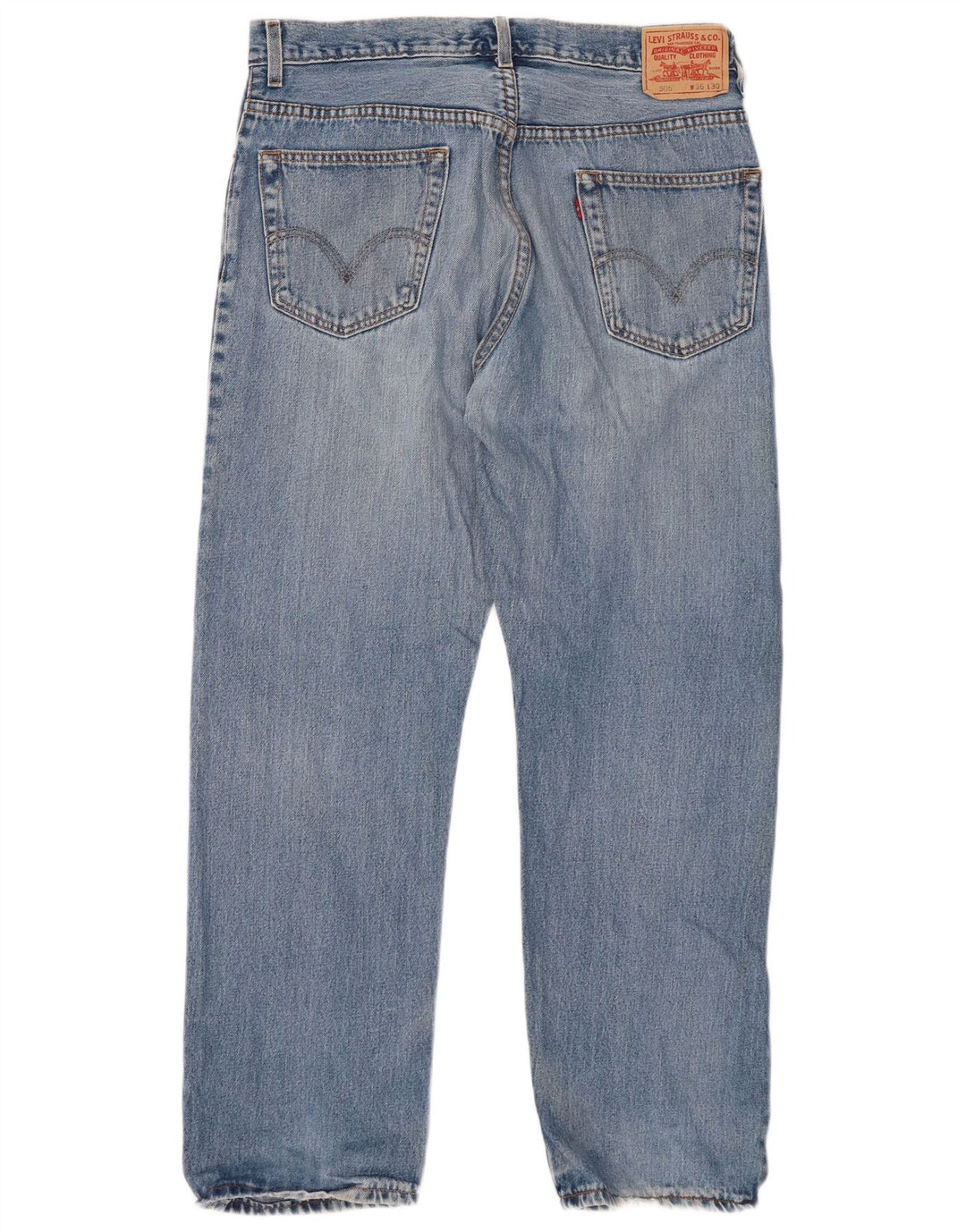 LEVI'S Jeans dritti da uomo 505 W36 L30 cotone blu