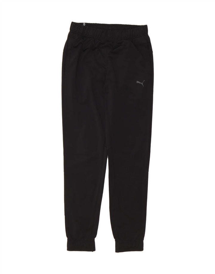 PUMA Mens Tracksuit Trousers Joggers Small  Black Vintage Puma and Second-Hand Puma from Messina Hembry 