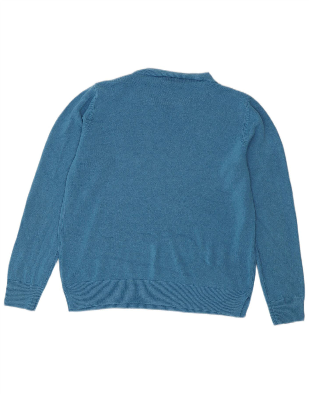 Maglione maglione con scollo a barca da donna Marks & Spencer UK 14 Blu medio