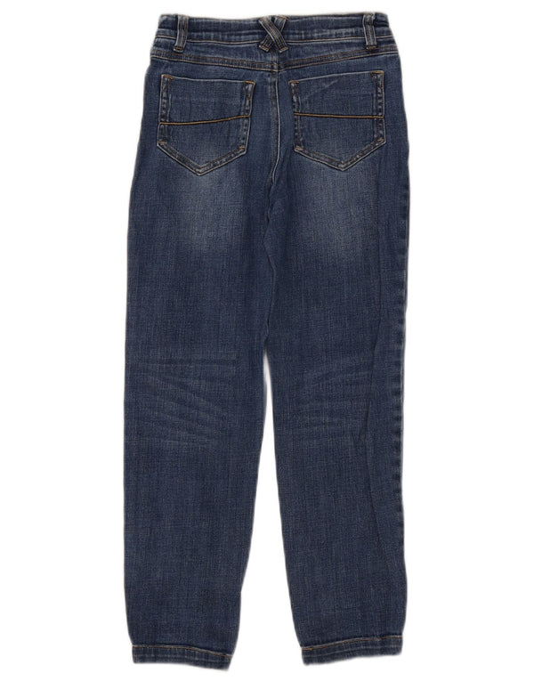 Jeans dritti per ragazze Joules 7-8 anni W22 L22 cotone blu