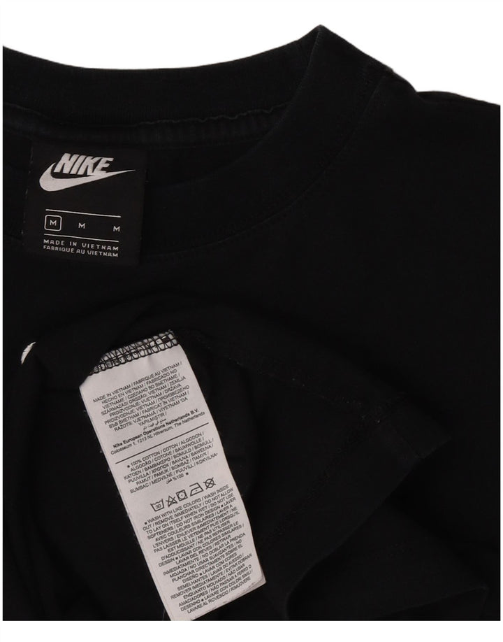 T-shirt da uomo Nike Top in cotone nero medio