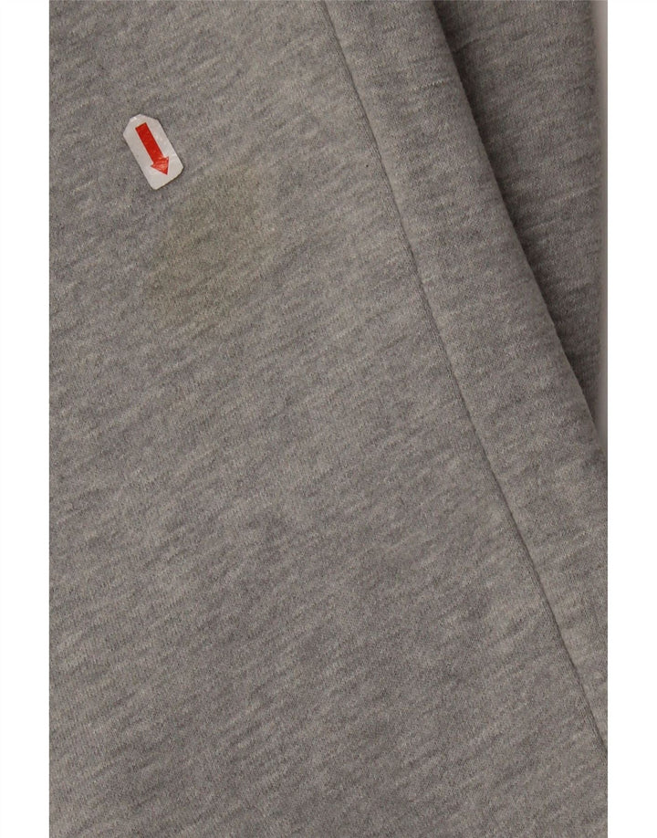 Pantaloni da tuta con grafica da uomo SUPERDRY in cotone grigio medio