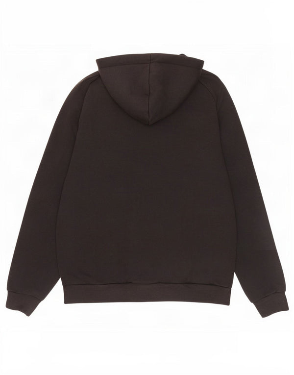 Puma Mens Graphic Zip Hoodie Sweater Medium Black Cotton