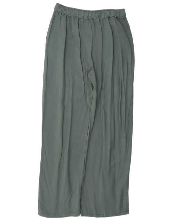 Pantaloni casual a gamba larga da donna Zara medi W28 L29 verdi