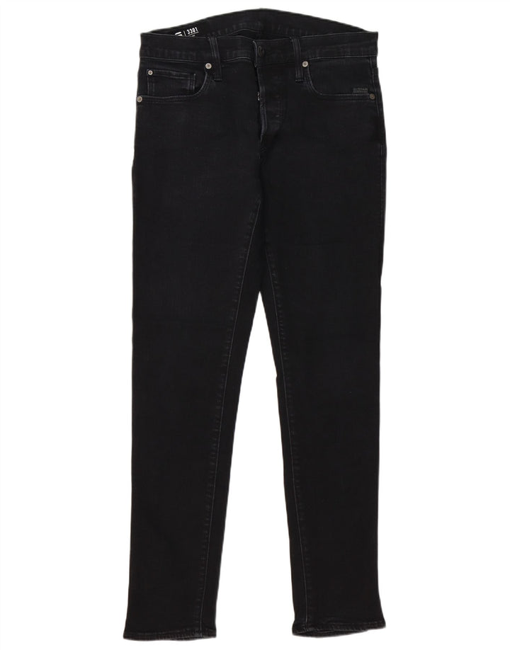 Jeans slim da uomo G-Star 3301 W30 L32 neri