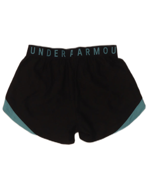 Pantaloncini sportivi Under Armour da donna Heat Gear UK 6 XS Black Colourblock