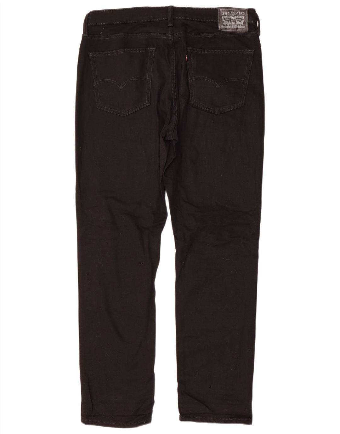 Jeans dritti da uomo LEVI'S W36 L34 cotone nero