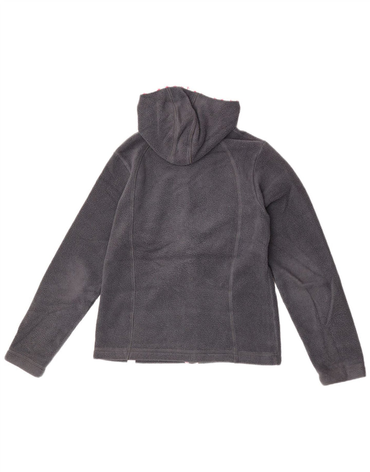 Giacca in pile con cappuccio Roxy da donna Quiksilver US 4 Small poliestere blu navy