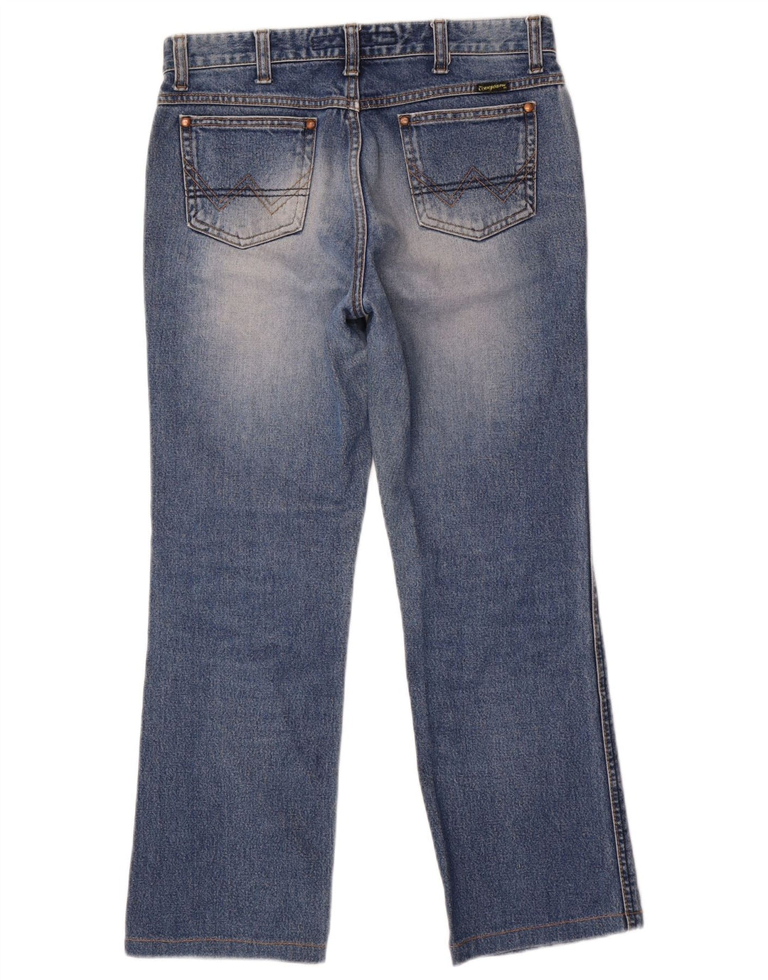 Jeans dritti vintage da donna W28 L27 Blu