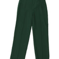 Pantaloni casual dritti da donna Zara medi W28 L31 poliestere verde