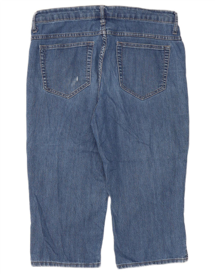 Jeans Lee Riders Capri da donna W34 L18 Blu