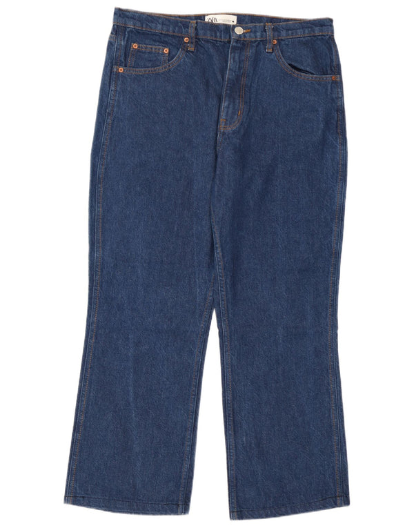 Jeans Bootcut da donna Zara EU 44 XL W34 L27 Cotone blu