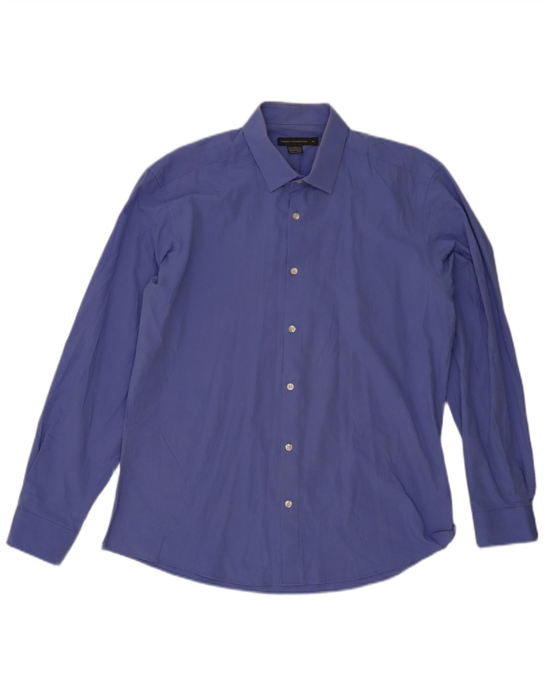 Camicia da uomo French Connection XL in cotone blu