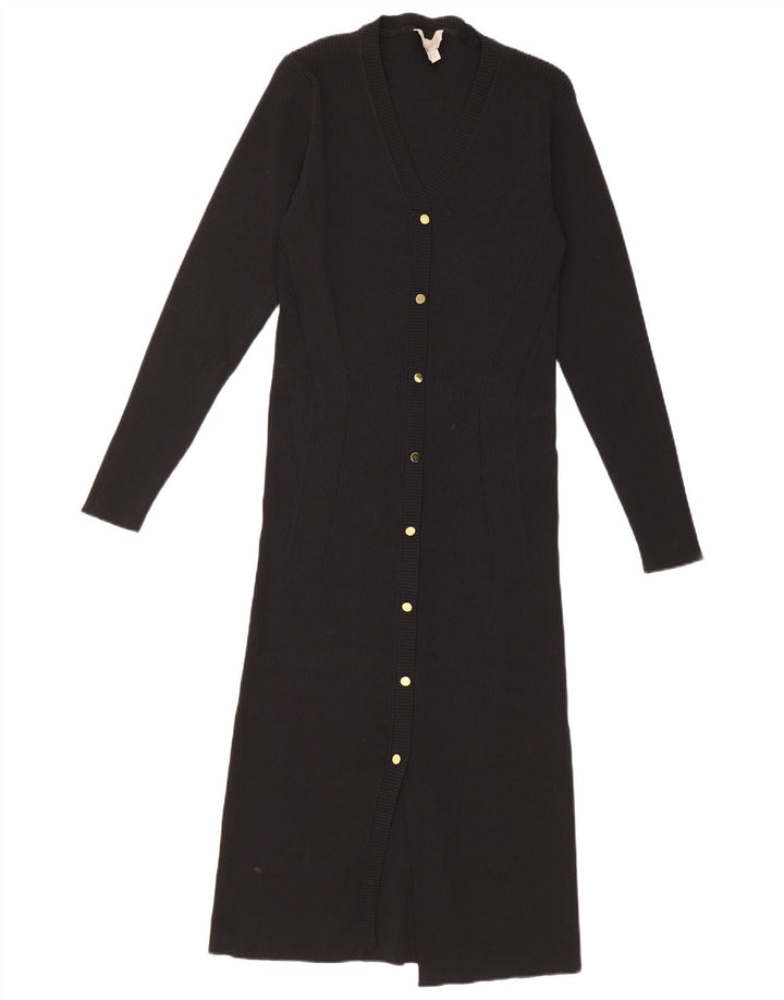 Abito maglione da donna Coast UK 16 grande nylon nero