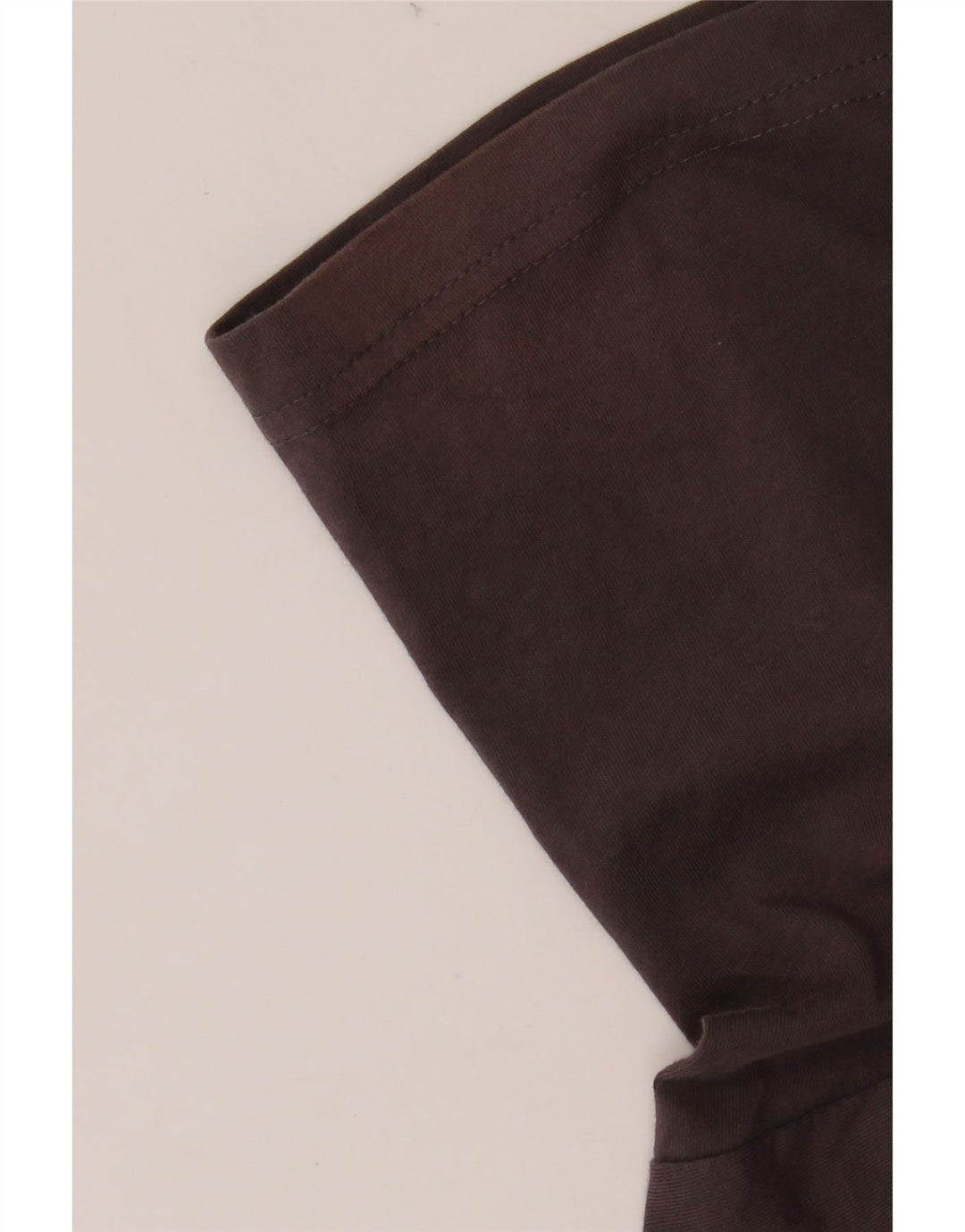 T-shirt grafica da uomo KAPPA Top grande in cotone marrone