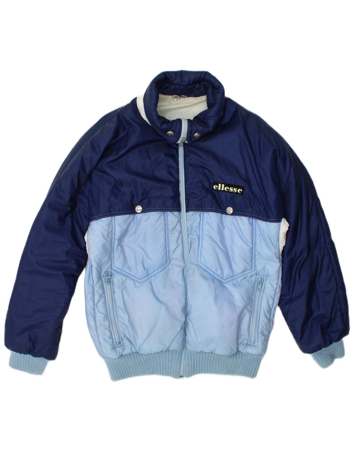 Giacca imbottita da donna Ellesse IT 44 Blu medio Colourblock