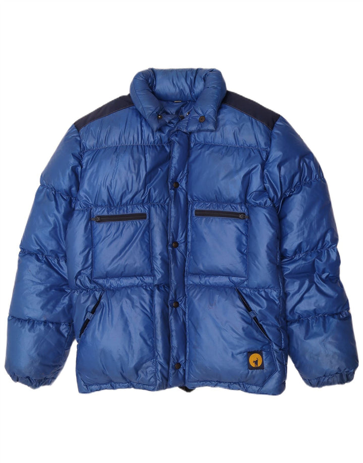 Ciesse Piumini Giacca imbottita con cappuccio da uomo UK 40 Large Blu