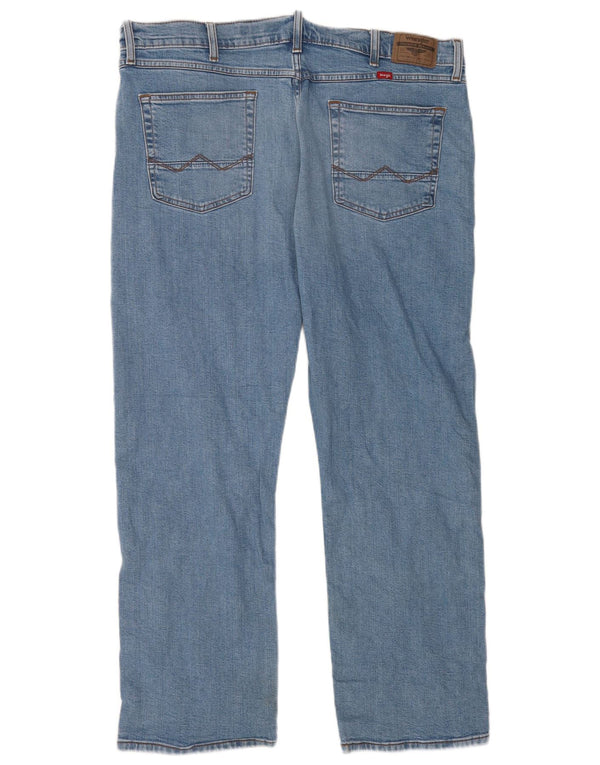 Jeans Wrangler da uomo con vestibilità rilassata Bootcut W40 L30 in cotone blu