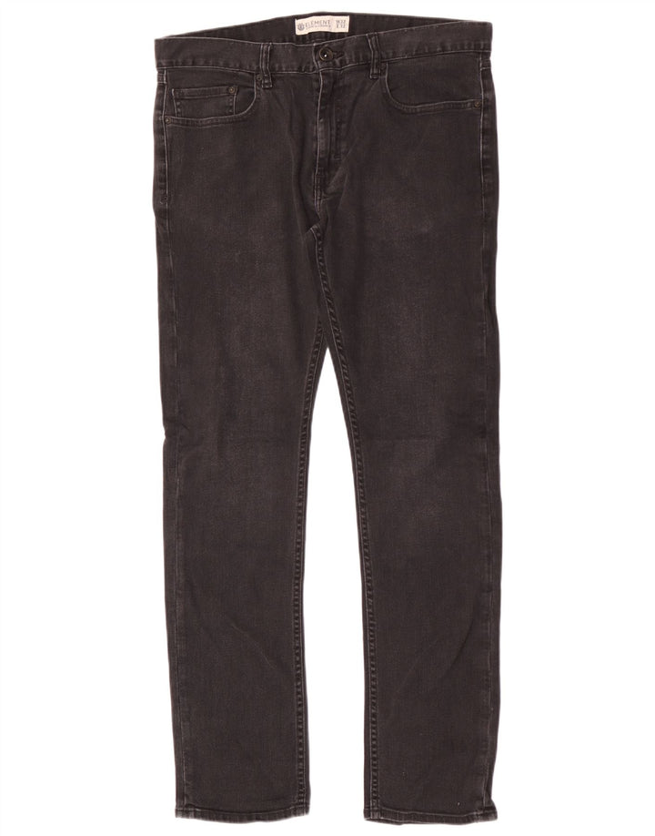 Jeans slim da uomo Element W32 L32 cotone nero