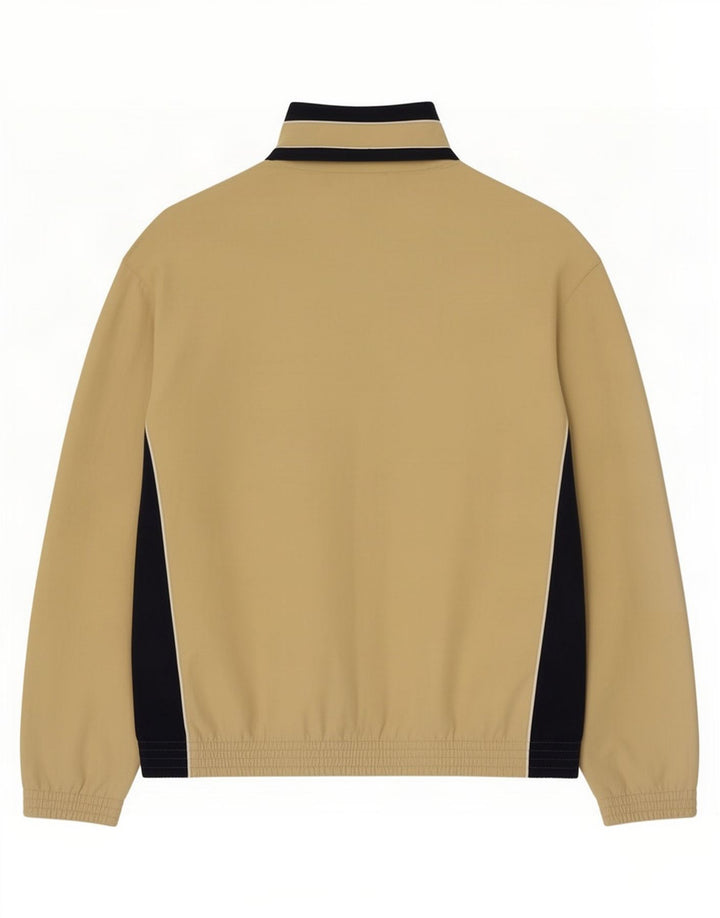 Giacca da tuta da uomo Champion, grande, in poliestere color block beige