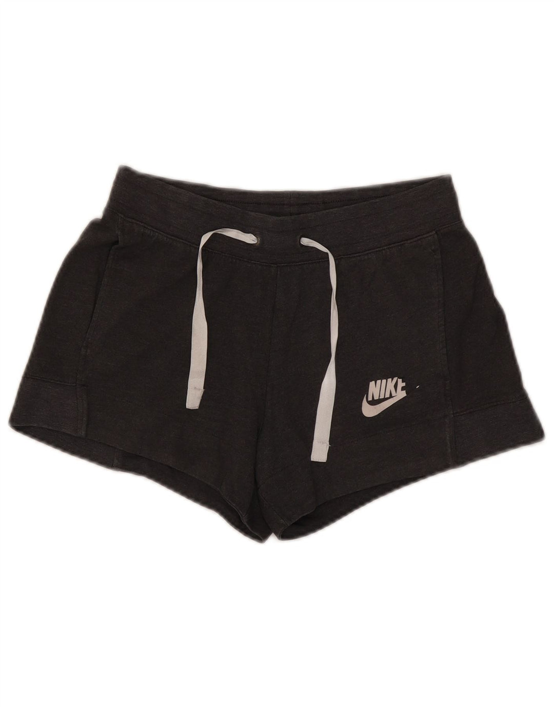 Pantaloncini sportivi Nike da donna UK 10 piccoli in poliestere grigio