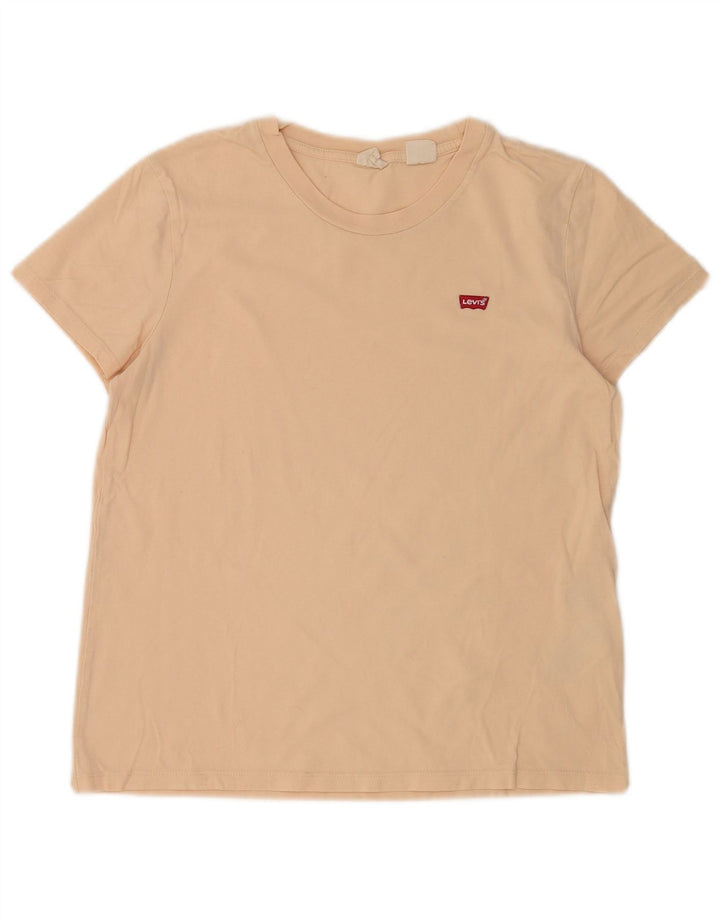 T-shirt da uomo Levi's Top Small in cotone beige