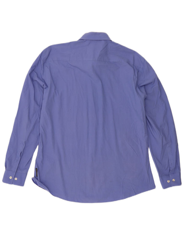 Camicia da uomo French Connection XL in cotone blu