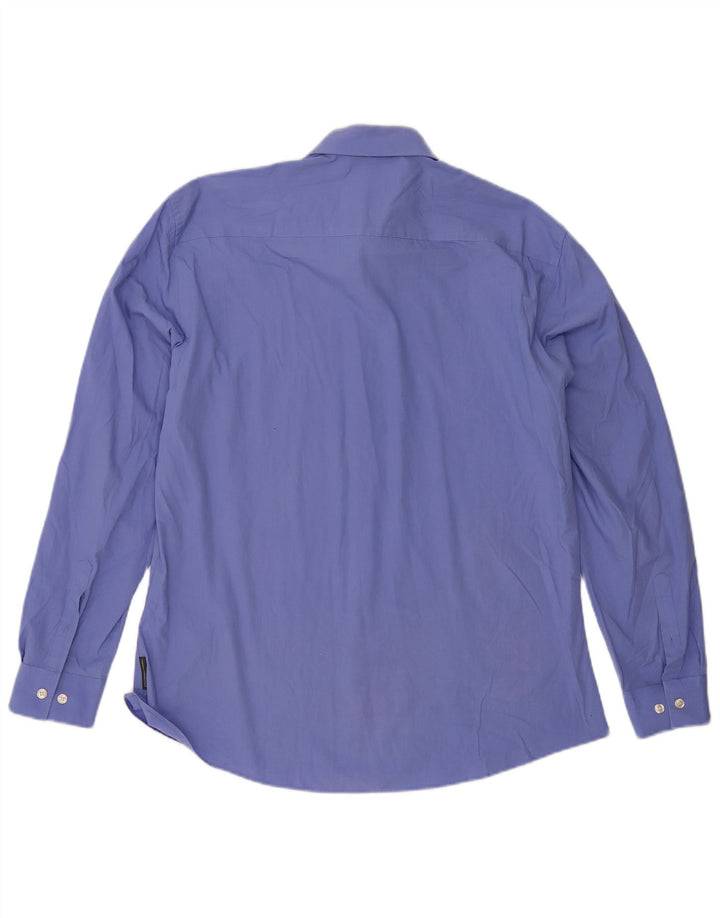 Camicia da uomo French Connection XL in cotone blu