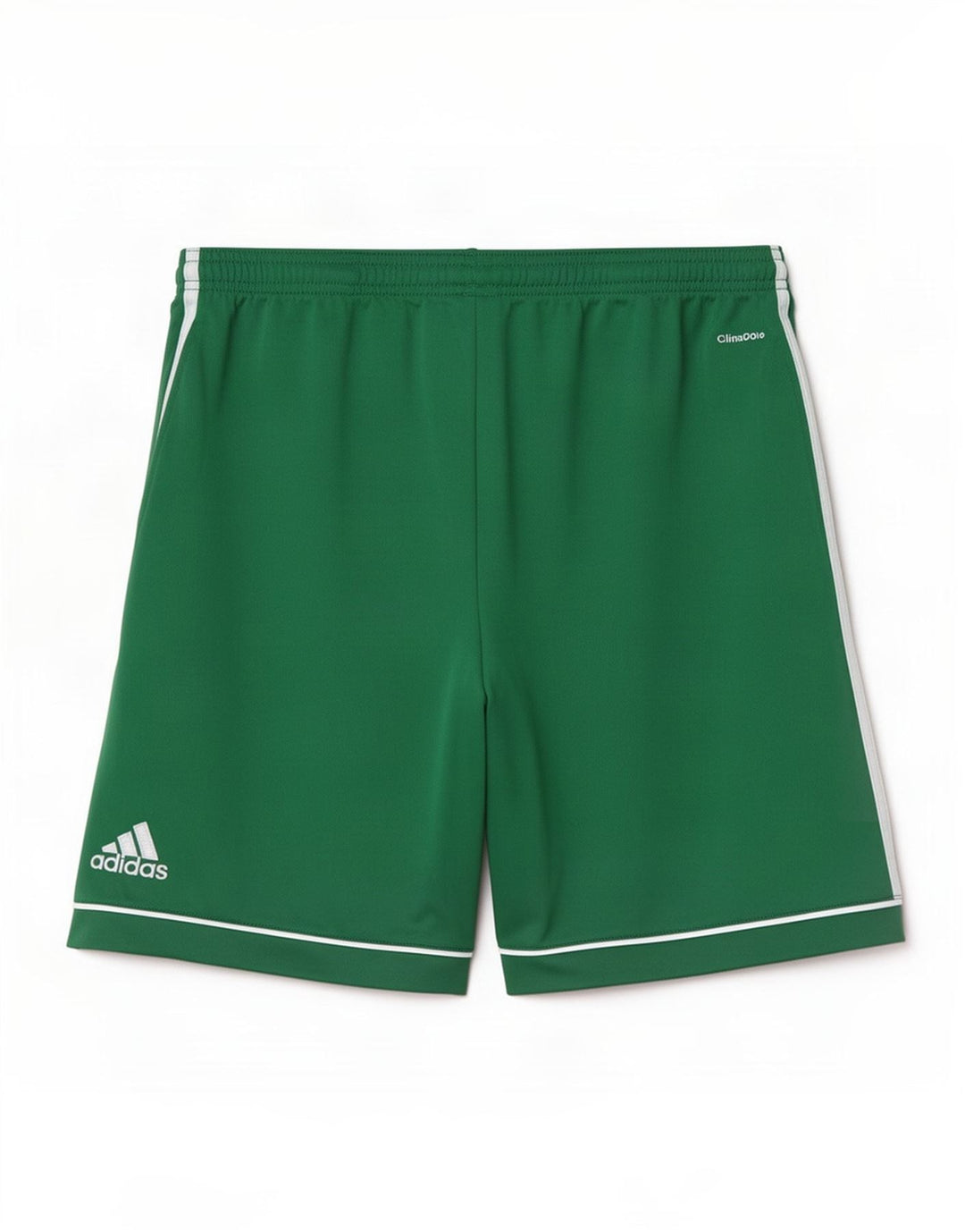 Pantaloncini sportivi Adidas Climalite da uomo in poliestere verde medio