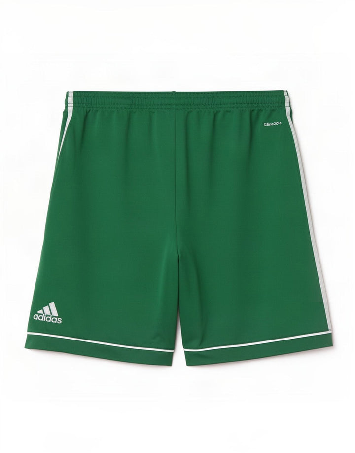 Pantaloncini sportivi Adidas Climalite da uomo in poliestere verde medio