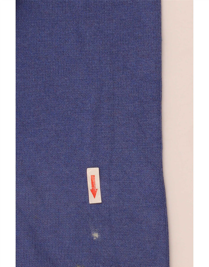 Maglione maglione girocollo da uomo Gant in cotone blu medio
