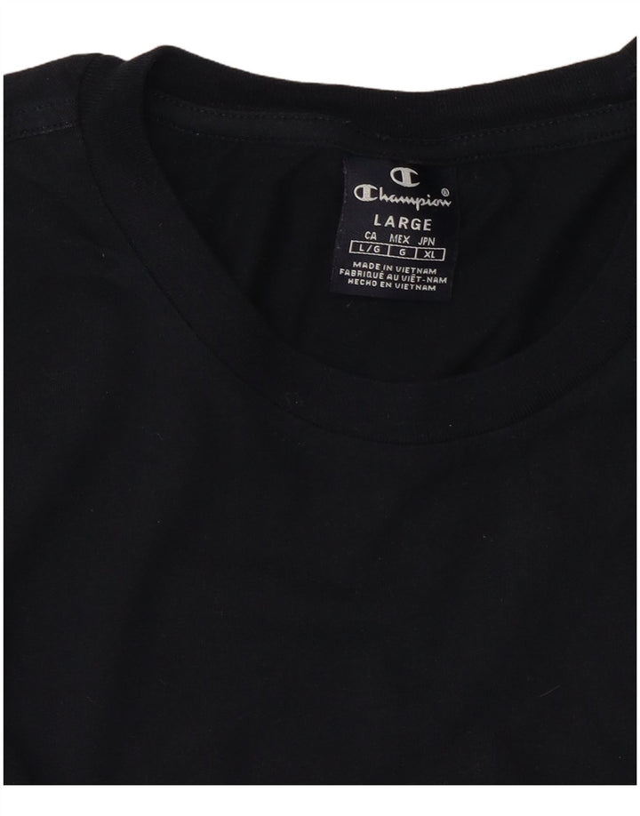 T-shirt da uomo CHAMPION Top grande blu navy