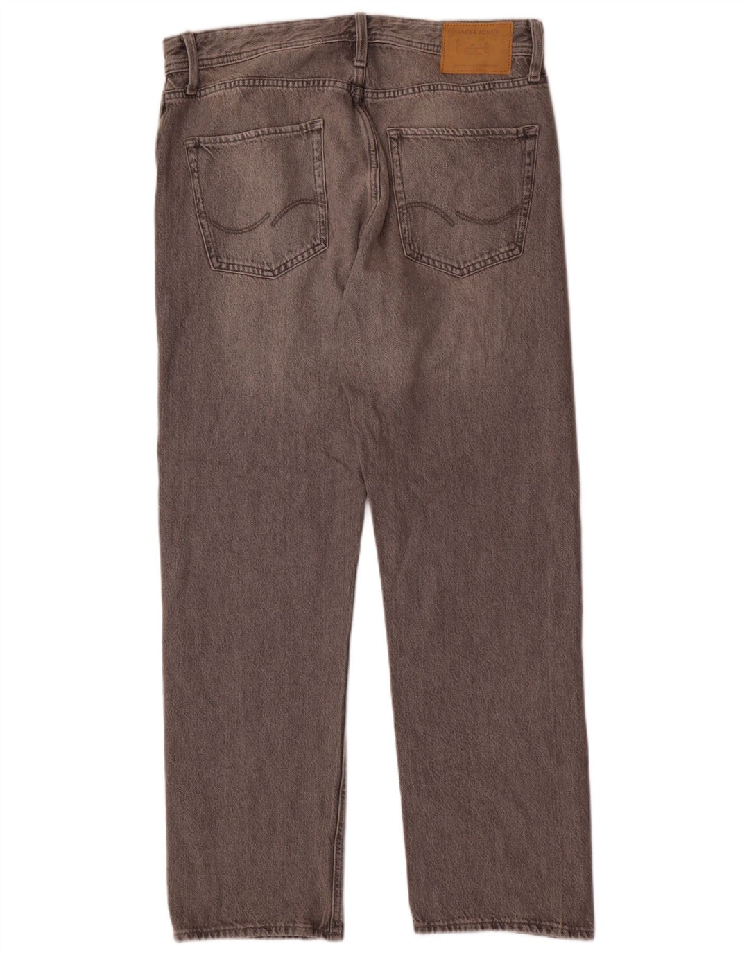 Jeans slim da uomo Jack & Jones W33 L32 cotone grigio