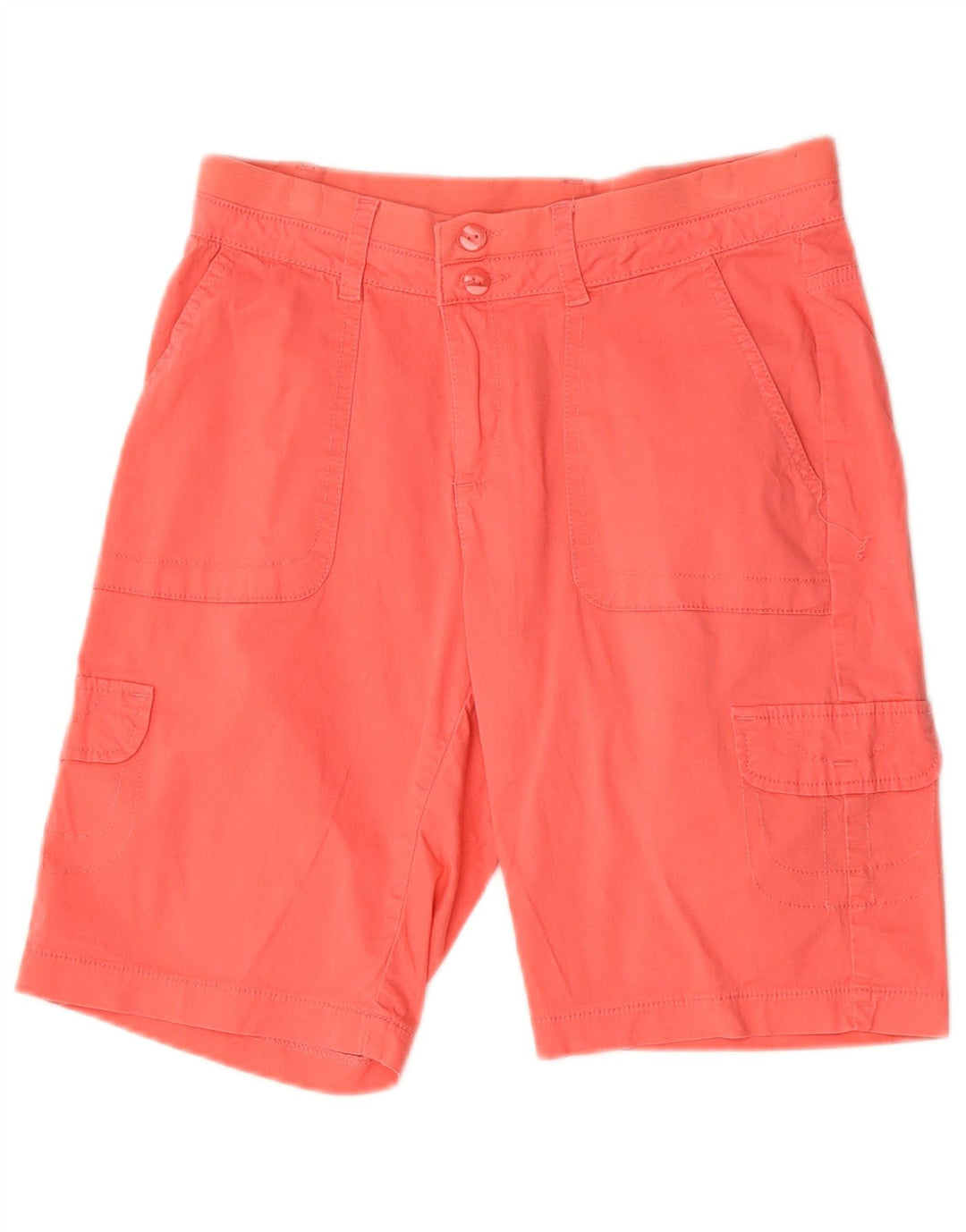 Pantaloncini cargo Lee da donna vestibilità rilassata US 6 medi W30 cotone rosso