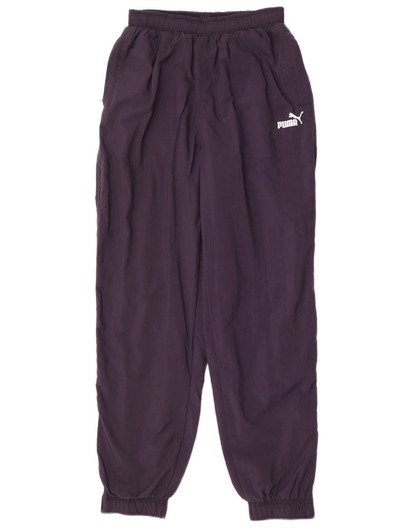 Pantaloni da tuta da uomo PUMA Joggers piccoli in nylon blu navy
