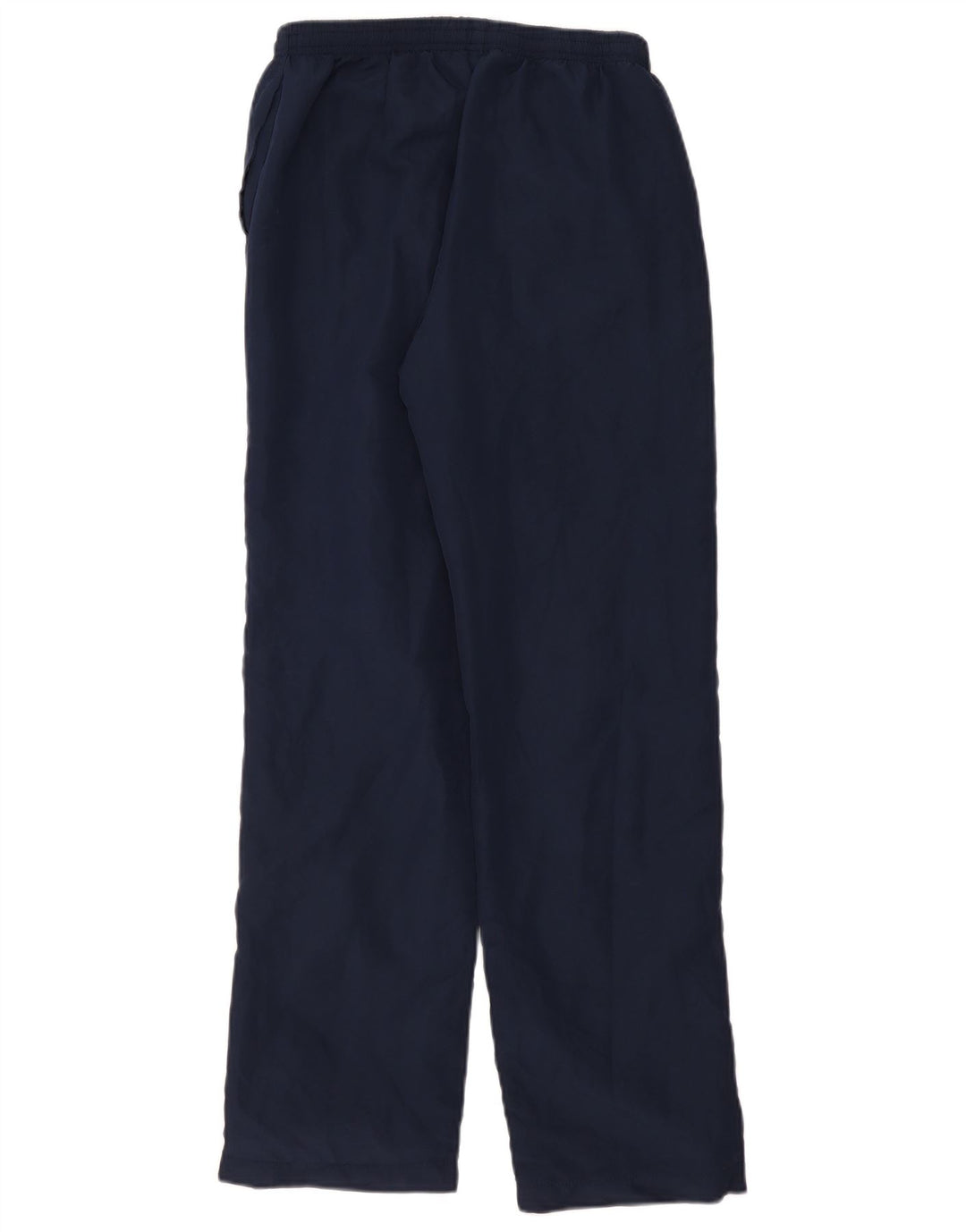 Pantaloni da tuta con grafica ASICS da donna UK 14 Large in poliestere blu navy