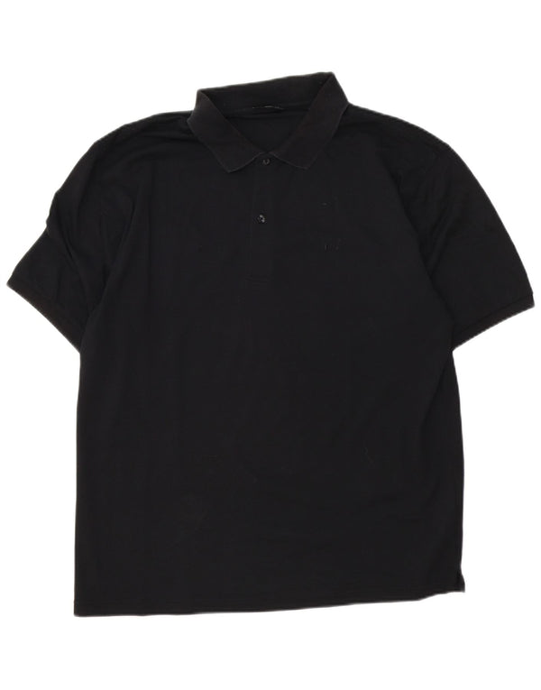 Polo da uomo Champion XL in cotone nero