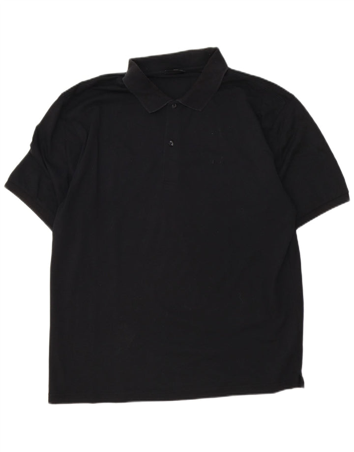 Polo da uomo Champion XL in cotone nero